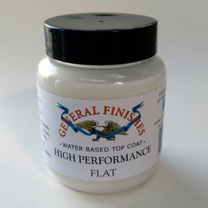 General Finishes High Performance Topcoat Sample 95ml Flat
