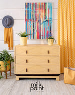 Load image into Gallery viewer, Fusion Milk Paint Mod Mustard Painted Drawers
