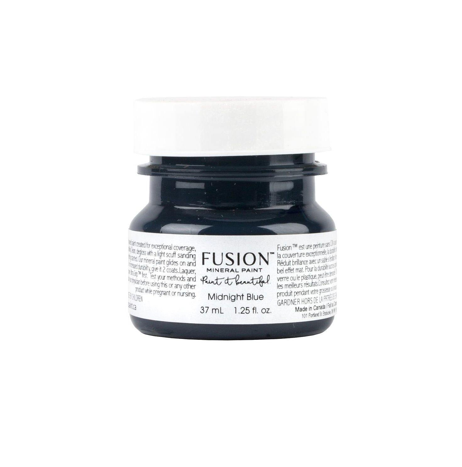 Fusion Mineral Paint Midnight Blue Tester