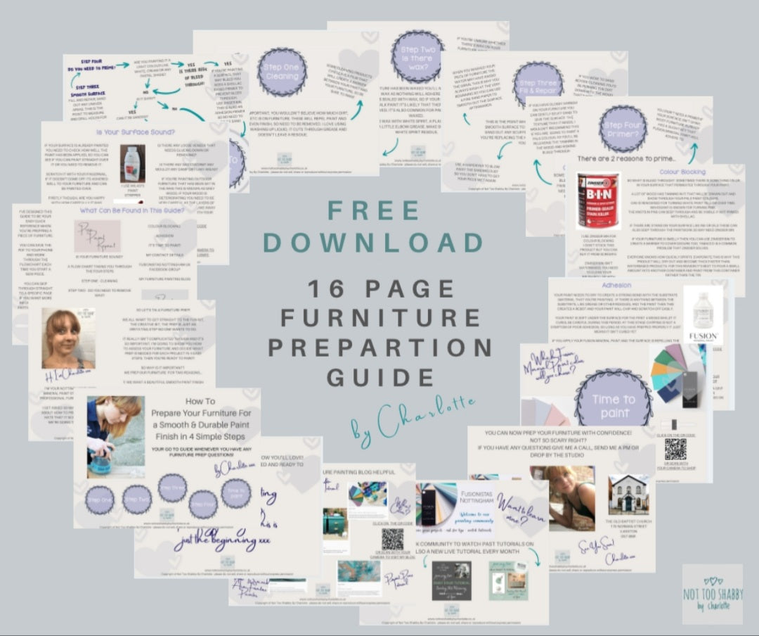 Furniture Preparation Guide Free Download