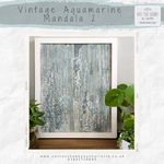 Load image into Gallery viewer, Vintage Aquamarine Mandala Wall Art Collection
