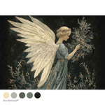 Load image into Gallery viewer, Heavenly Noel Redesign with Prima A4 Decoupage Fiber Paper with winged angel
