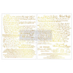 Load image into Gallery viewer, Gilded Noel Script Redesign with Prima Foil Transfer featuring Christmas lettering
