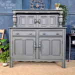Load image into Gallery viewer, Olive Green Ercol Court Cupboard/Sideboard
