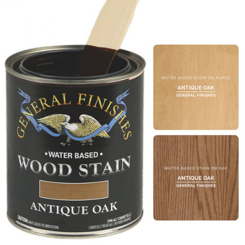 General Finishes Waterbased Wood Stain Antique Oak
