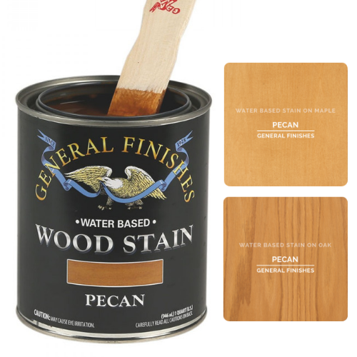 General Finishes Waterbased Wood Stain Pecan