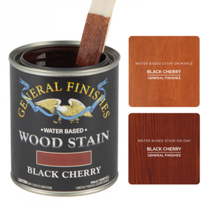 General Finishes Waterbased Wood Stain Black Cherry