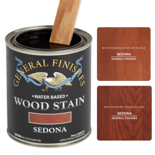 General Finishes Waterbased Wood Stain Sedona