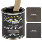 Load image into Gallery viewer, General Finishes Waterbased Wood Stain Graphite
