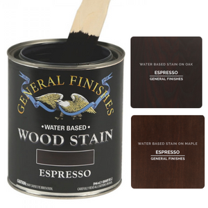 General Finishes Waterbased Wood Stain Espresso