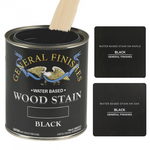 Load image into Gallery viewer, General Finishes Waterbased Wood Stain Black
