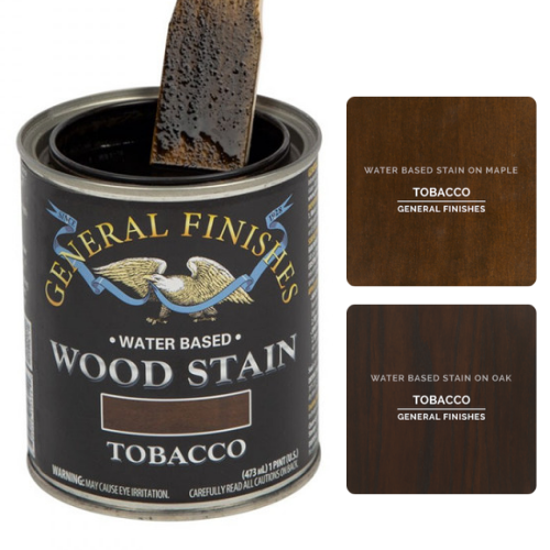 General Finishes Waterbased Wood Stain Tobacco
