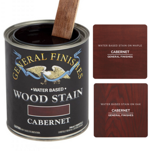General Finishes Waterbased Wood Stain Cabernet