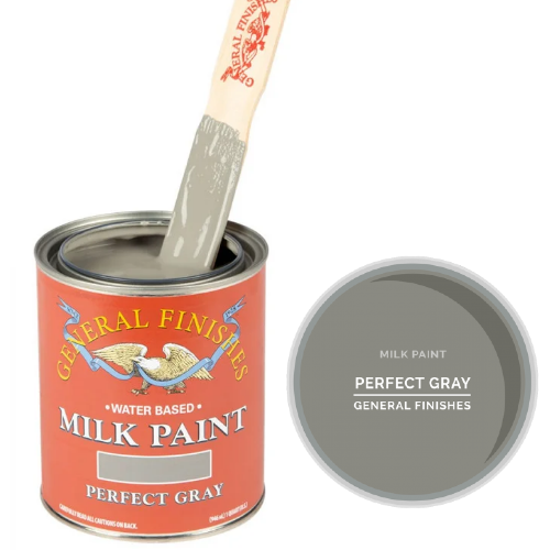 General Finishes Milk Paint Perfect Gray