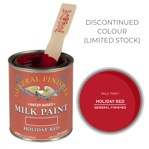 General Finishes Milk Paint Holiday Red