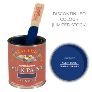 General Finishes Milk Paint Klein Blue