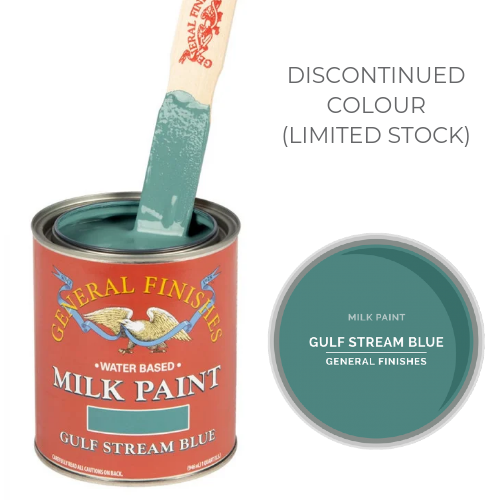 General Finishes Milk Paint Gulf Stream Blue