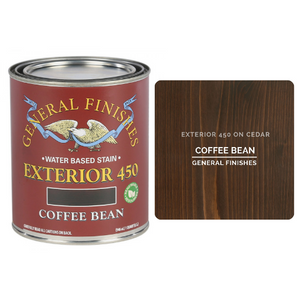 General Finishes Exterior 450 Wood Stain Coffee Bean