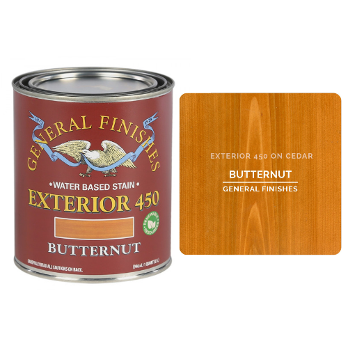 General Finishes Exterior 450 Wood Stain Butternut