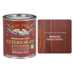 General Finishes Exterior 450 Wood Stain Mesquite
