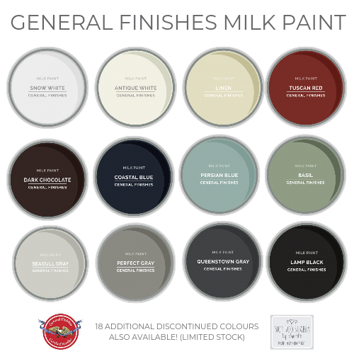 General Finishes Milk Paint Colour Range