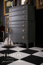 Load image into Gallery viewer, Fusion Mineral Paint Wellington painted chest of drawers
