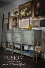 Load image into Gallery viewer, Fusion Mineral Paint Newell painted sideboard
