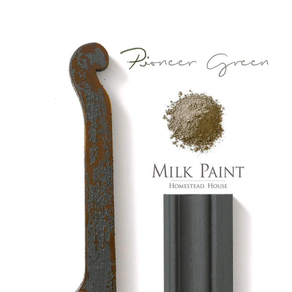 HH Milk Paint Chippy Moulding in Pioneer Green