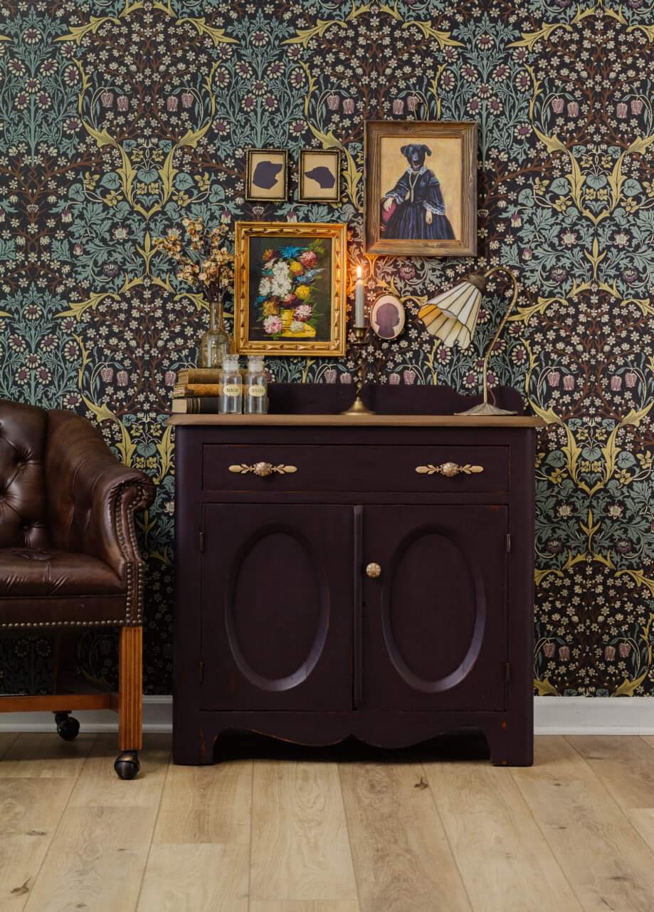 Sideboard painted in HH Milk Paint mennonite