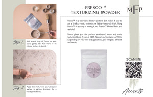 How to use fusion fresco powder to create texture in your paintwork