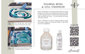 How to use Fusion pouring resin to create artwork