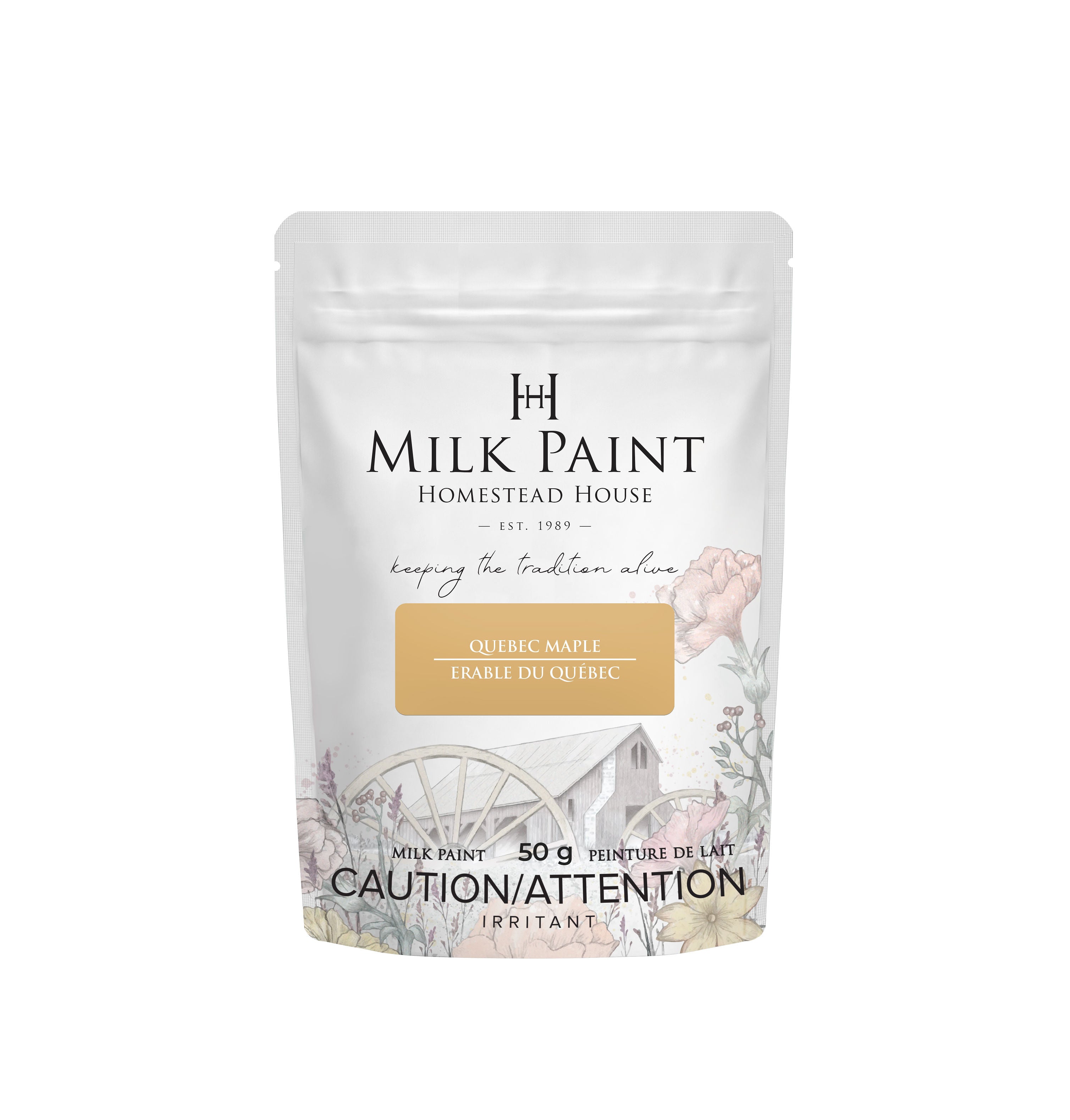 Homestead House Milk Paint Quebec Maple 50g Packet