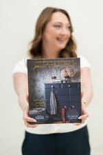 Load image into Gallery viewer, Jennylyn Pringle holding Fusion Mineral Paint's Book -  Everything You Need To Know To Paint It Beautiful Book 
