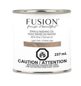 Fusion Mineral Paint Stain and Finishing Oil Light Oak
