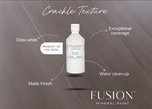 Fusion Mineral Paint Crackle Texture Characteristics