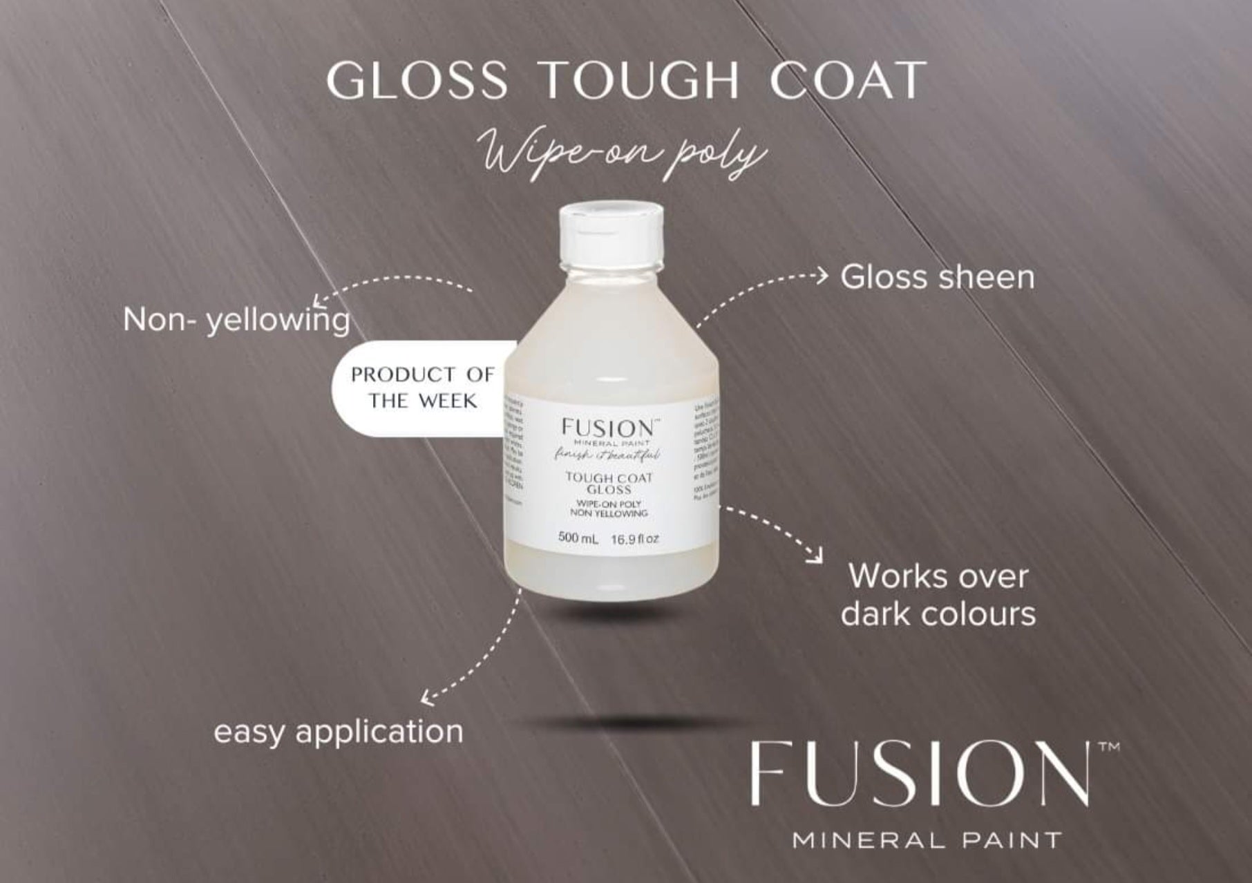 Fusion Mineral Paint Gloss Tough Coat Characteristics