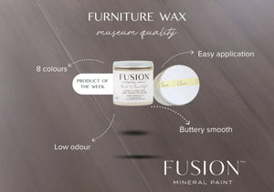 Fusion Mineral Paint Furniture Wax Characteristics