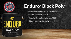 Enduro Pro Black Poly Properties