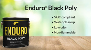 Enduro Pro Black Poly Characteristics