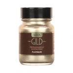 Load image into Gallery viewer, 30ml Guild Lane Super Guild Acrylic Enamel Waterbased metallic guilding paint in Platinum
