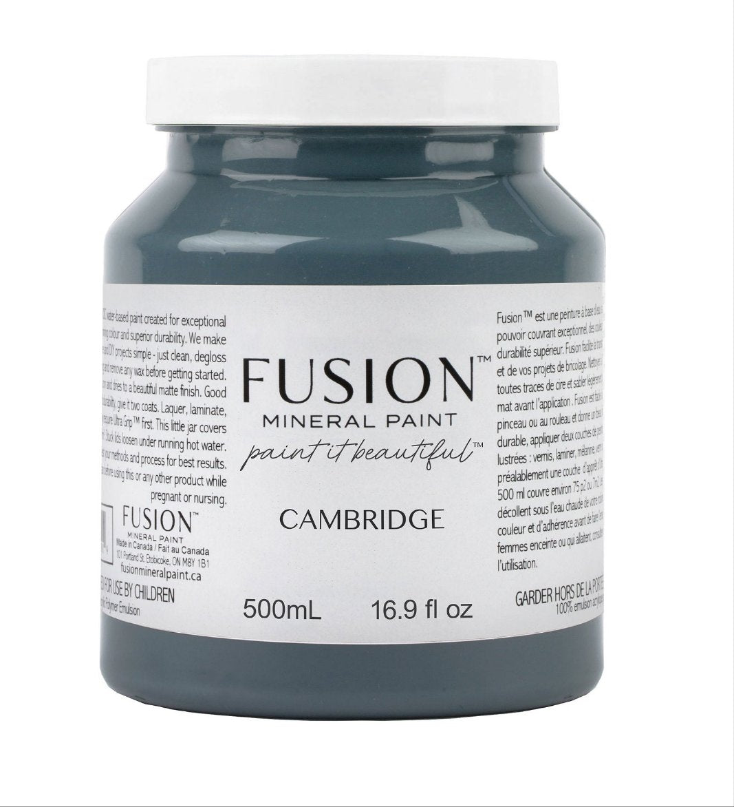 Fusion mineral paint cambridge 500ml jar