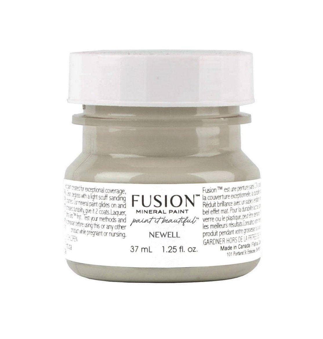 Fusion mineral paint newell tester pot