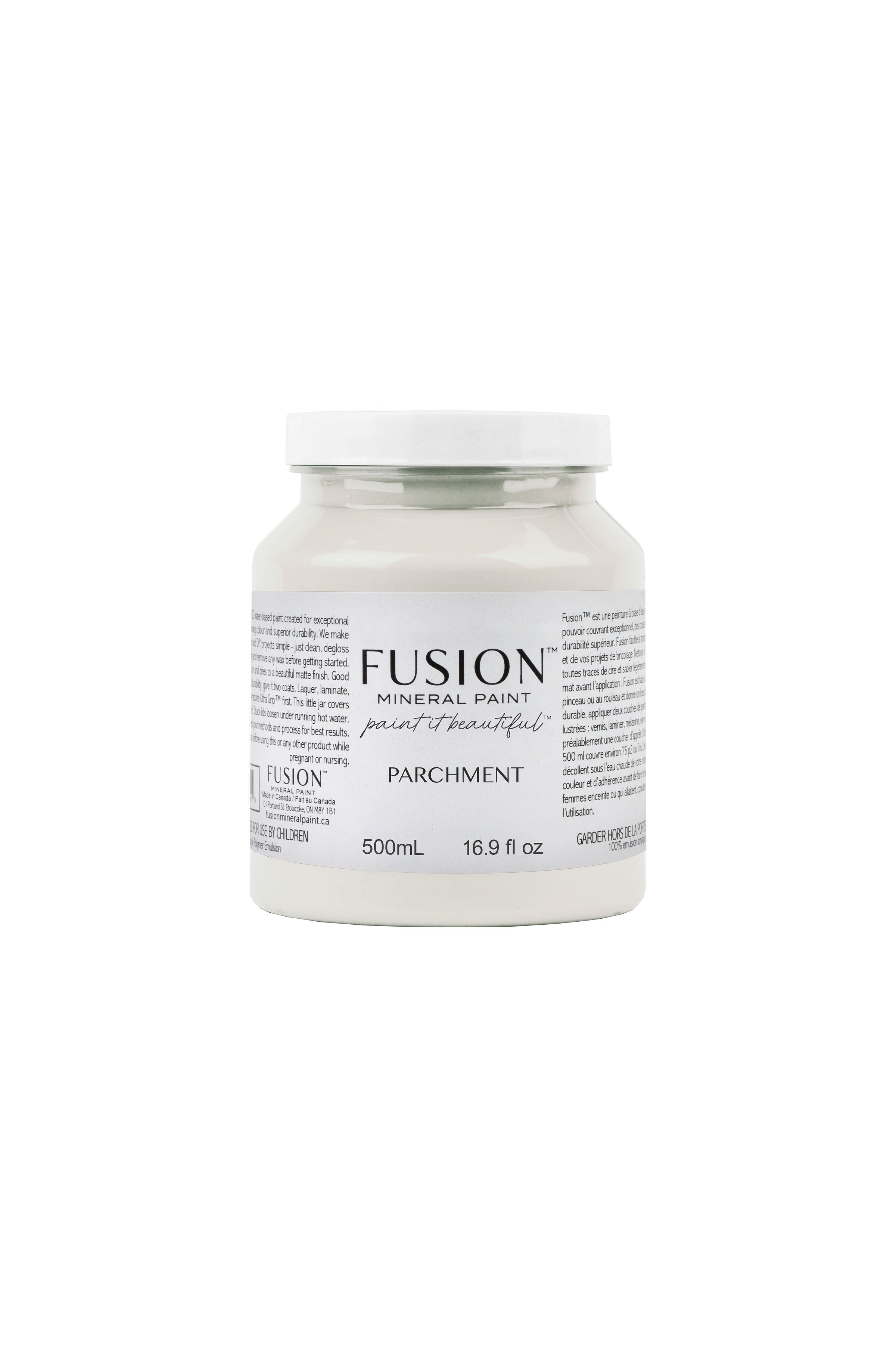 Fusion mineral paint parchment 500ml jar