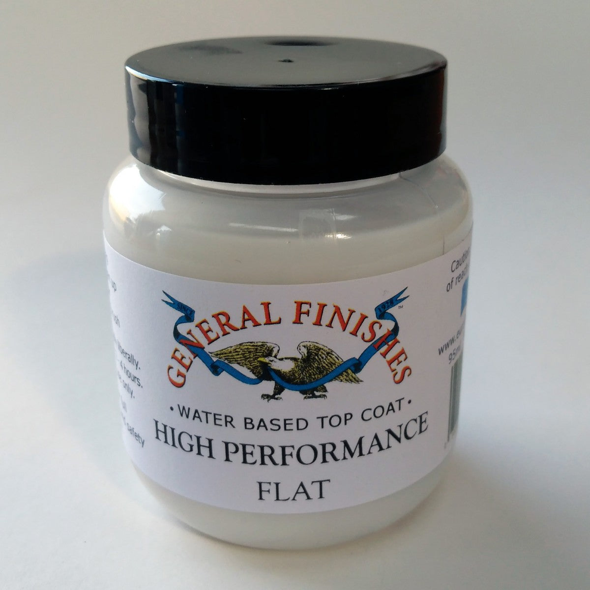 General Finishes High Performance Topcoat Sample 95ml Flat