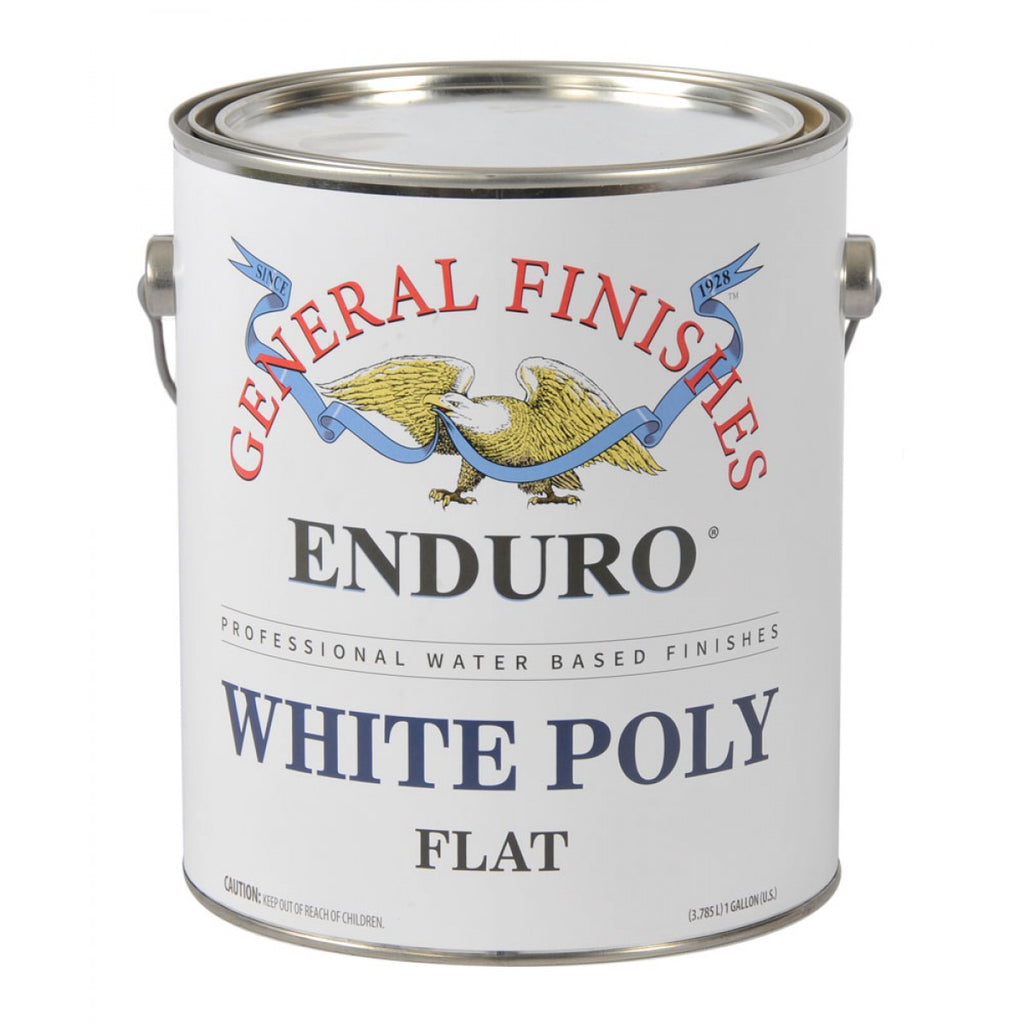 Enduro Pro White Poly Flat