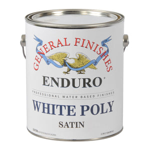 Enduro Pro White Poly Satin