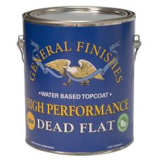 General Finishes Waterbased High Performance Topcoat - Dead Flat