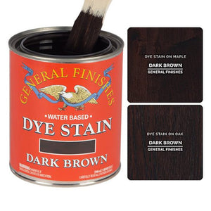 General Finishes Dye Stain Dark Brown