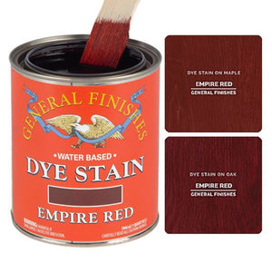General Finishes Dye Stain Empire Red