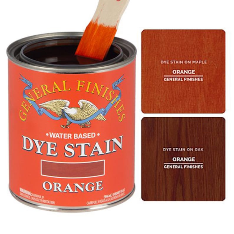 General Finishes Dye Stain Orange